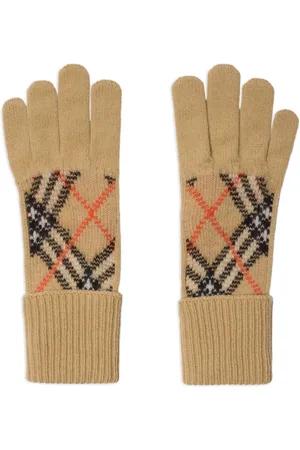 Burberry Guanti a quadri
