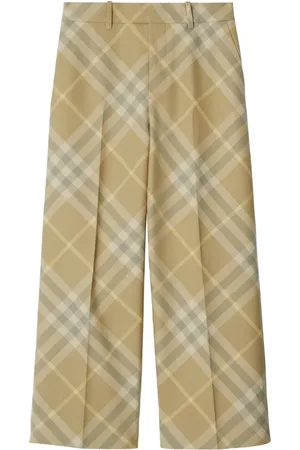 Burberry Pantaloni sartoriali a quadri