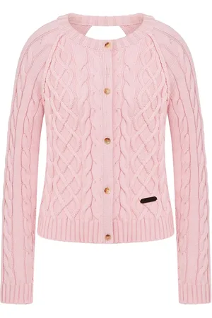 Moschino Cardigan con schiena scoperta