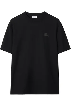 Burberry T-shirt in cotone con applicazione EKD