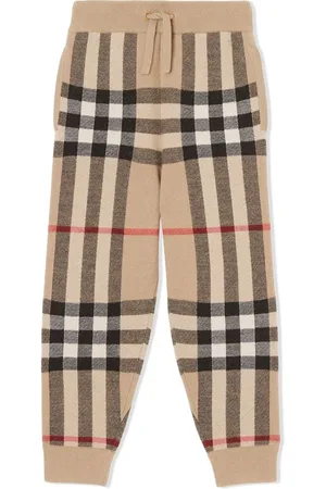 Burberry Joggers con stampa Vintage Check