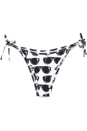 Moschino Slip bikini con stampa