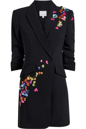 Cinq A Sept Abito modello blazer con ricamo