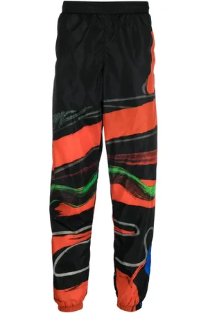 Moschino Pantaloni sportivi con stampa