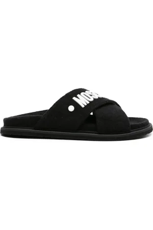 Moschino Sandali con logo goffrato