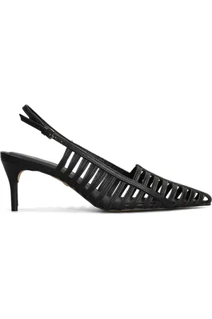 CARRANO Pumps in pelle con cinturino posteriore 70mm