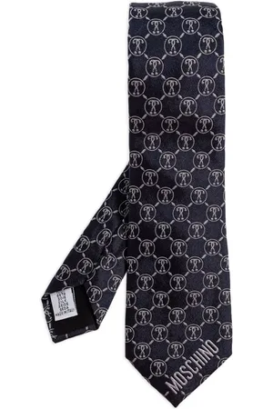 Moschino Cravatta con monogramma