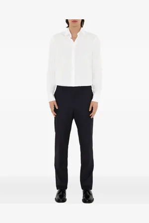 Burberry Pantaloni in lana
