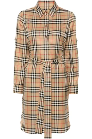 Burberry Chemisier con motivo Vintage Check