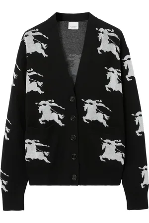 Burberry Cardigan con intarsi EKD