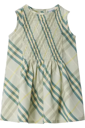 Burberry Abito in cotone a quadri