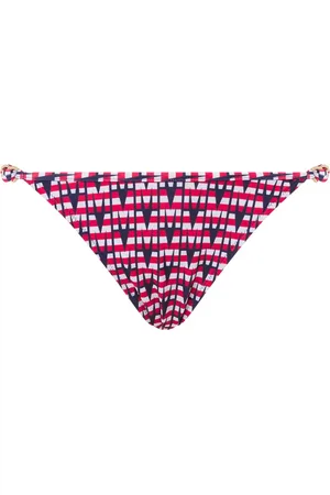 Moschino Slip bikini con stampa geometrica