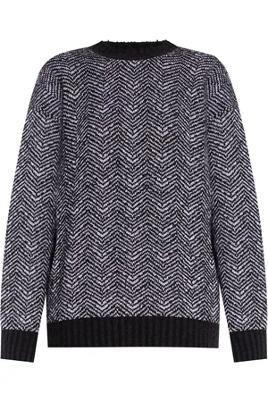 Moschino Maglione con motivo chevron