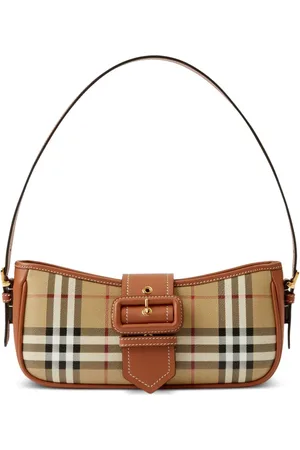 Burberry Borsa a spalla Sling a quadri