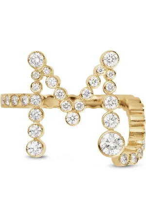 SOPHIE BILLE BRAHE Anello Ensemble Coeur M in giallo 18 carati