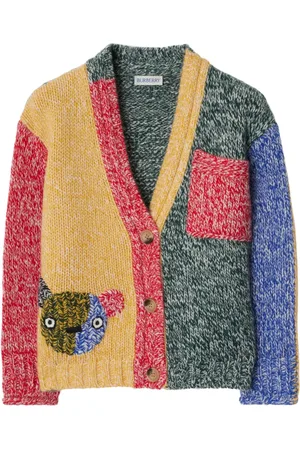Burberry Cardigan con design color-block