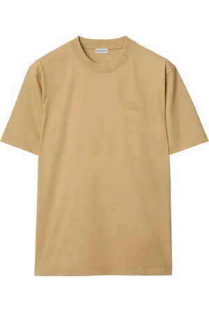 Burberry T-shirt in cotone con applicazione EKD