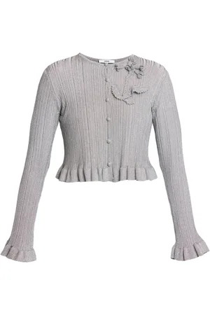 Erdem Cardigan con pieghe
