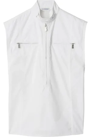 Burberry Canotta con mezza zip
