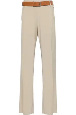 Moschino Pantaloni dritti con cintura