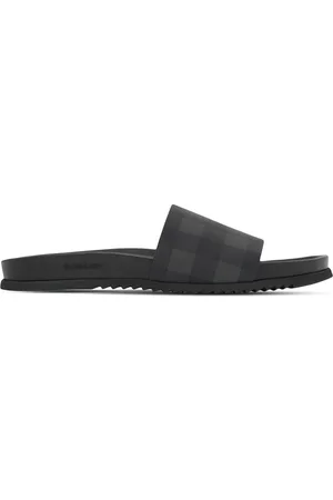 Burberry Sandali slides a quadri