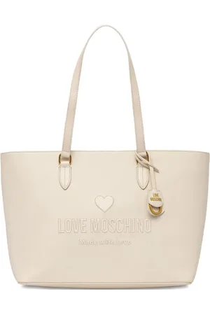 Moschino Borsa tote con logo goffrato