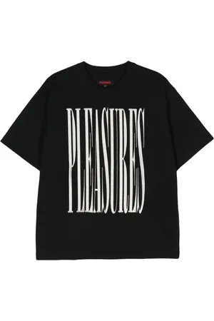 Pleasures T-shirt con ricamo