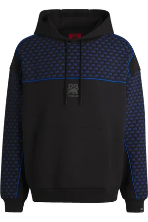 HUGO BOSS Felpa con cappuccio e logo