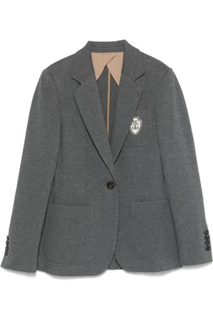 Brunello Cucinelli Blazer con applicazione