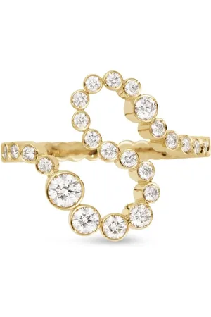 SOPHIE BILLE BRAHE Anello Ensemble Coeur S in giallo 18 carati