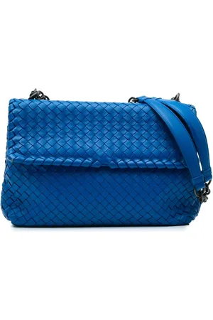 Bottega Veneta Borsa a spalla Olimpia media in nappa con design Intrecciato 2012-2024