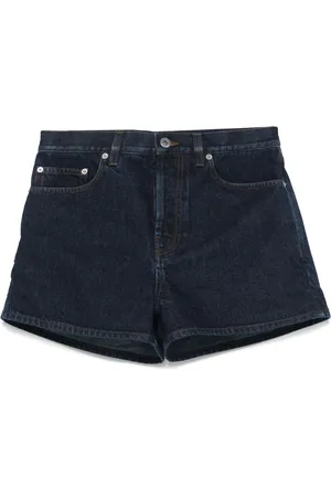 Burberry Shorts denim con applicazione