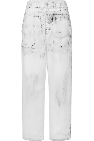 Moschino Jeans con effetto vissuto