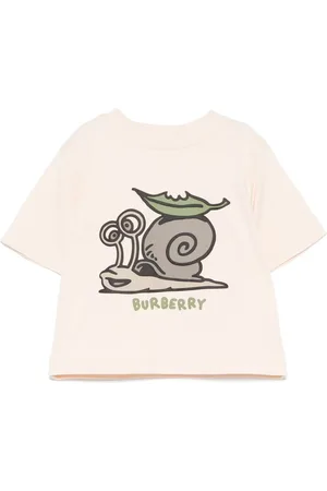 Burberry T-shirt con stampa grafica