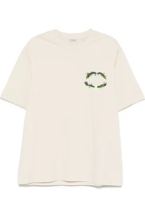 Burberry T-shirt con ricamo