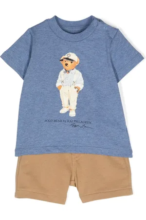 Ralph Lauren Set con shorts e stampa Polo Bear