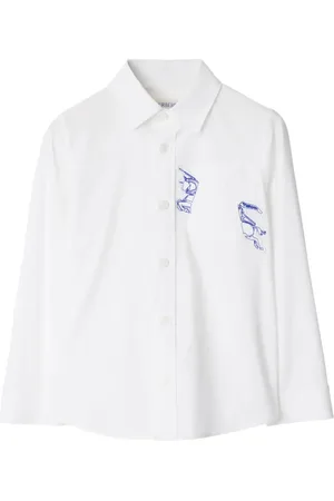 Burberry Camicia Equestrian Knight Design