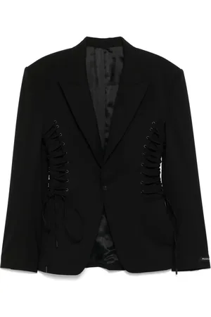 MUGLER Blazer con lacci