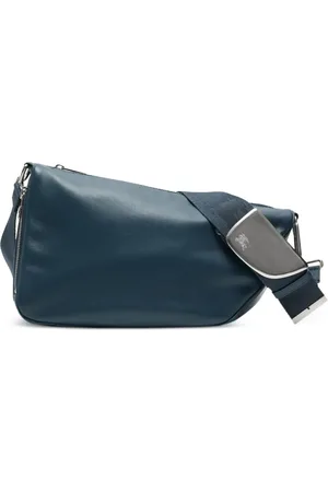 Burberry Borsa a spalla Shield in pelle