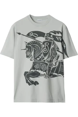 Burberry T-shirt con motivo Equestrian Knight