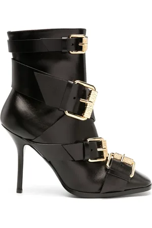 Moschino Stivaletti con fibbia 105mm