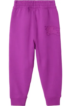 Burberry Joggers con applicazione