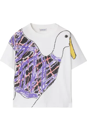 Burberry T-shirt con stampa