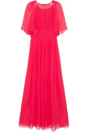 Alberta Ferretti Abito midi plissettato