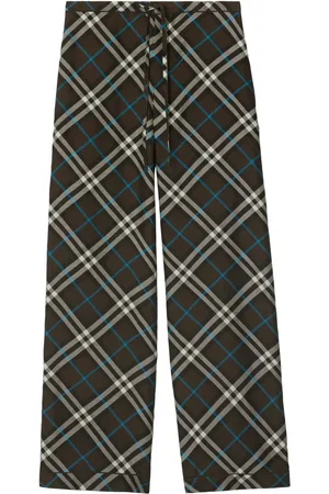 Burberry Pantaloni a quadri