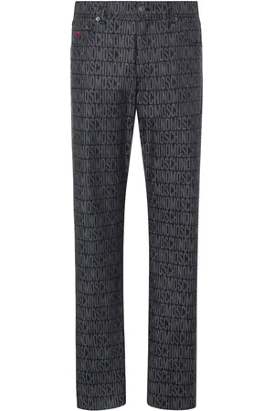 Moschino Jeans a vita media con stampa