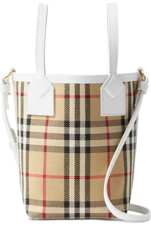Burberry Borsa tote London Vintage Check mini
