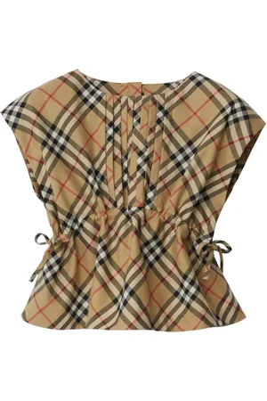 Burberry Top con stampa Vintage Check