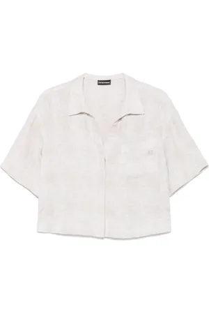 Emporio Armani Camicia con design intrecciato