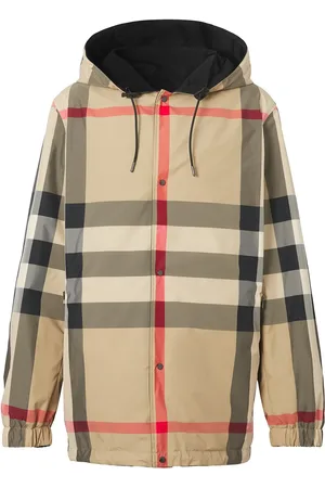 Burberry Giacca reversibile con cappuccio